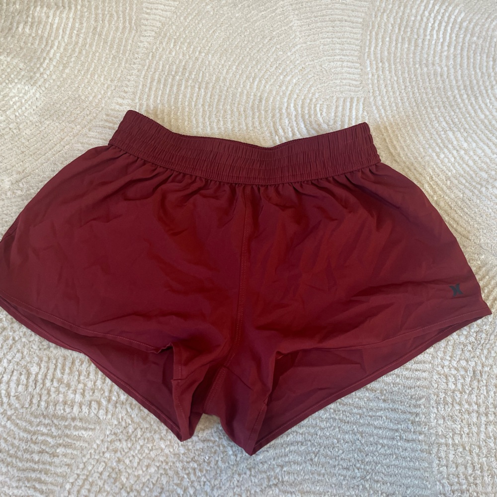 Hurley Women's Deep Red Swim Shorts